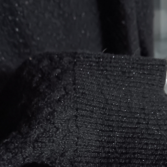 Bundle: "Loft" XL sparkly black sweater with "Express" chunky knit scarf! - Picture 7 of 7